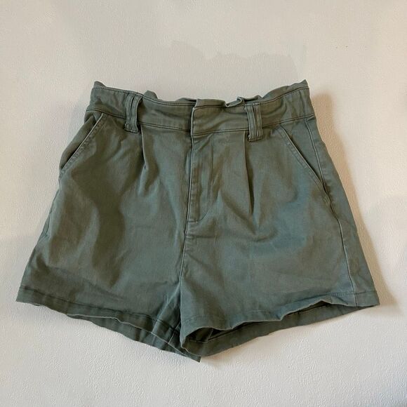 Blue Rain x Francesca’s Green High Waist Shorts Women’s Size Small - Picture 1 of 6